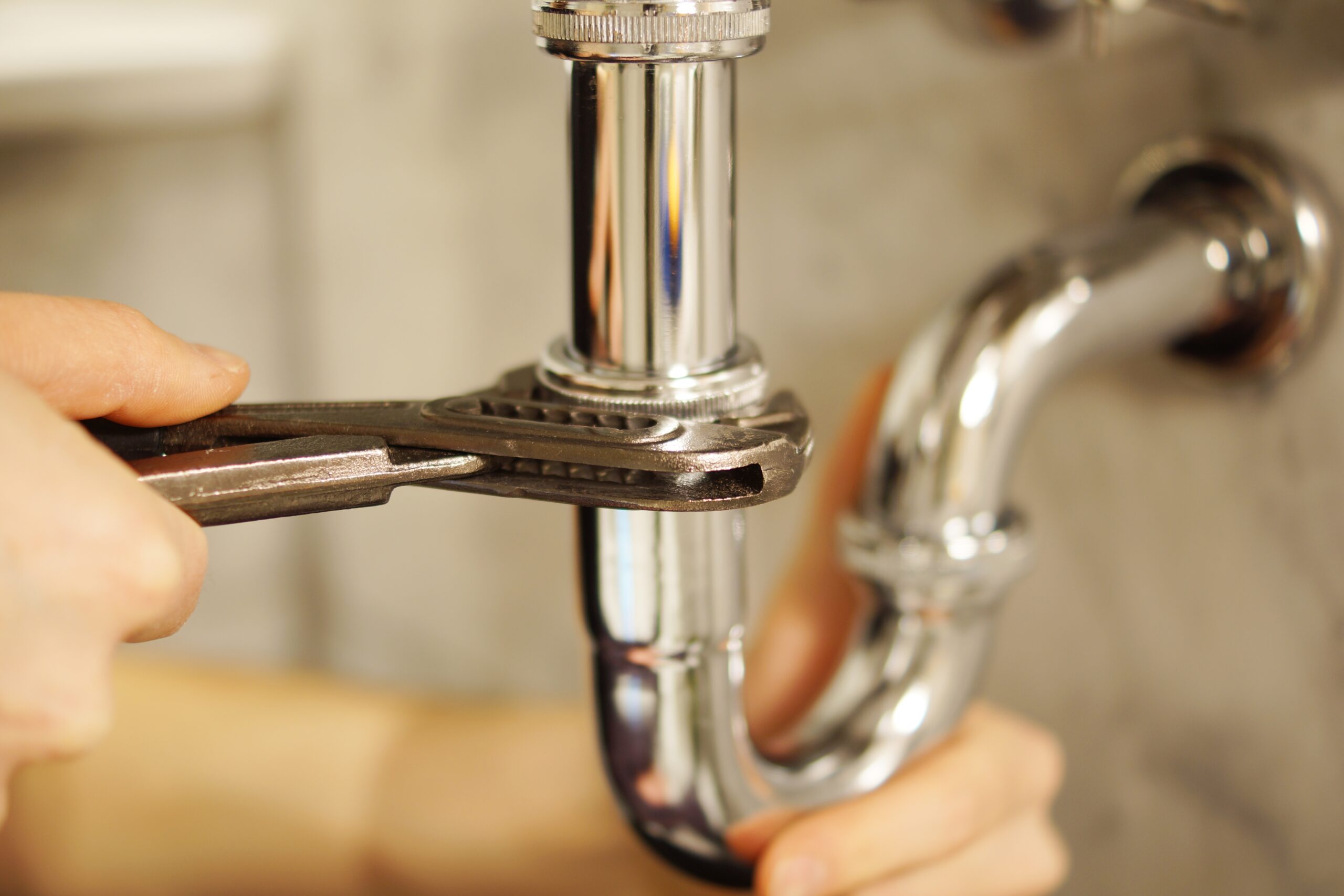 Home plumbing repair service.